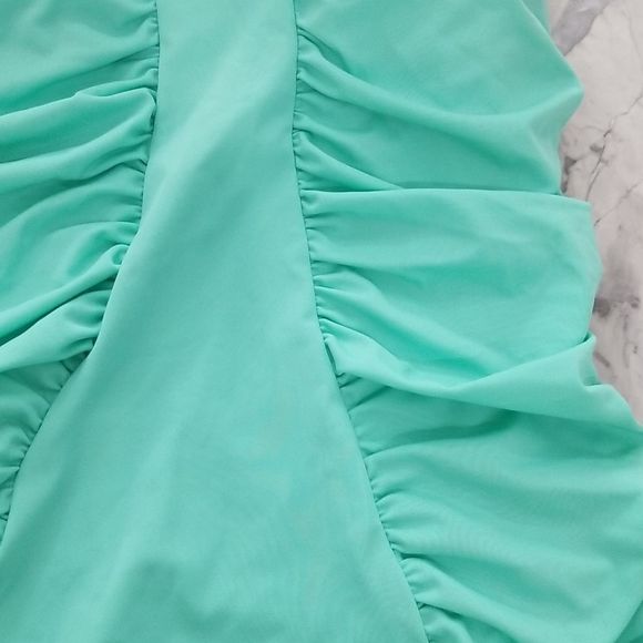 Cabana Life Turquoise Strapless Swimsuit NWT, size XL,  UPF 50+ UV - Picture 6 of 11